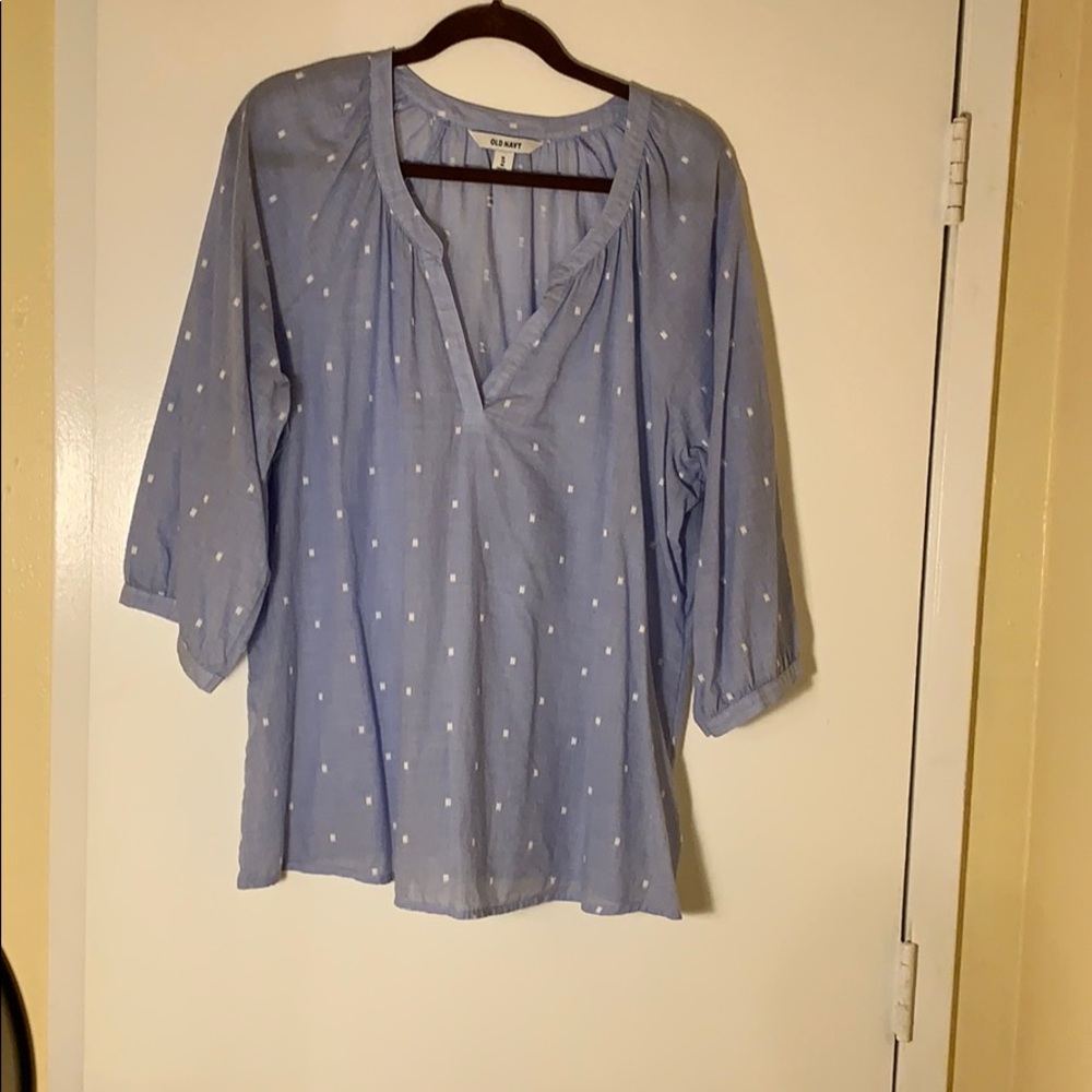 Old Navy Tunic light blue size XL